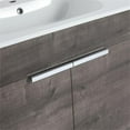thumbnail image 5 of 30 in. Single Vanity in Gray Oak finish with Solid Surface Resin White Sink, 5 of 12