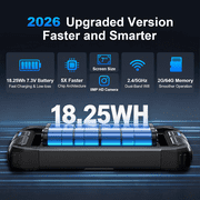 VDIAGTOOL Bidirectional Scan Tool VD70 Lite, OBD2 Scanner Diagnostic Tool with 31+ Resets, 2026 Scanner for Car, Full System Scan, Free Update