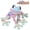 7, variant on 1 Pc 3D Printed Frog Fridge Magnets, Girl Pink Magnet For Fridge And Locker, Creative Poseable Decor For Metal Surfaces, Funny Refrigerator Magnets For Whiteboard Kitchen Office