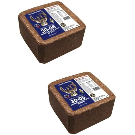 Whitetail Institute 30 06 Mineral Block - 40 lbs. - Carton of 2- 20lb Blocks