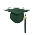 thumbnail image 6 of ZenCart Graduation Cap with 2025 Tassel Unisex Adult Matte Graduation Caps for High School Bachelor Master Ceremonies, 6 of 7