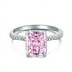 thumbnail image 2 of Anillo de diseño de lujo de nicho de alta gama con corte de flor de hielo europeo y americano para mujeres, 2 of 6