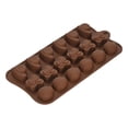 thumbnail image 1 of Chocolate Con Caramelo Molde de Silicona Lindo Moldeo Para Hornear Reutilizable Para Chapas de Cubos de Hielo Pudín, 1 of 5