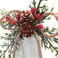 thumbnail image 2 of Holiday Time Glad Tiding White Bell Ornament, 2 of 4