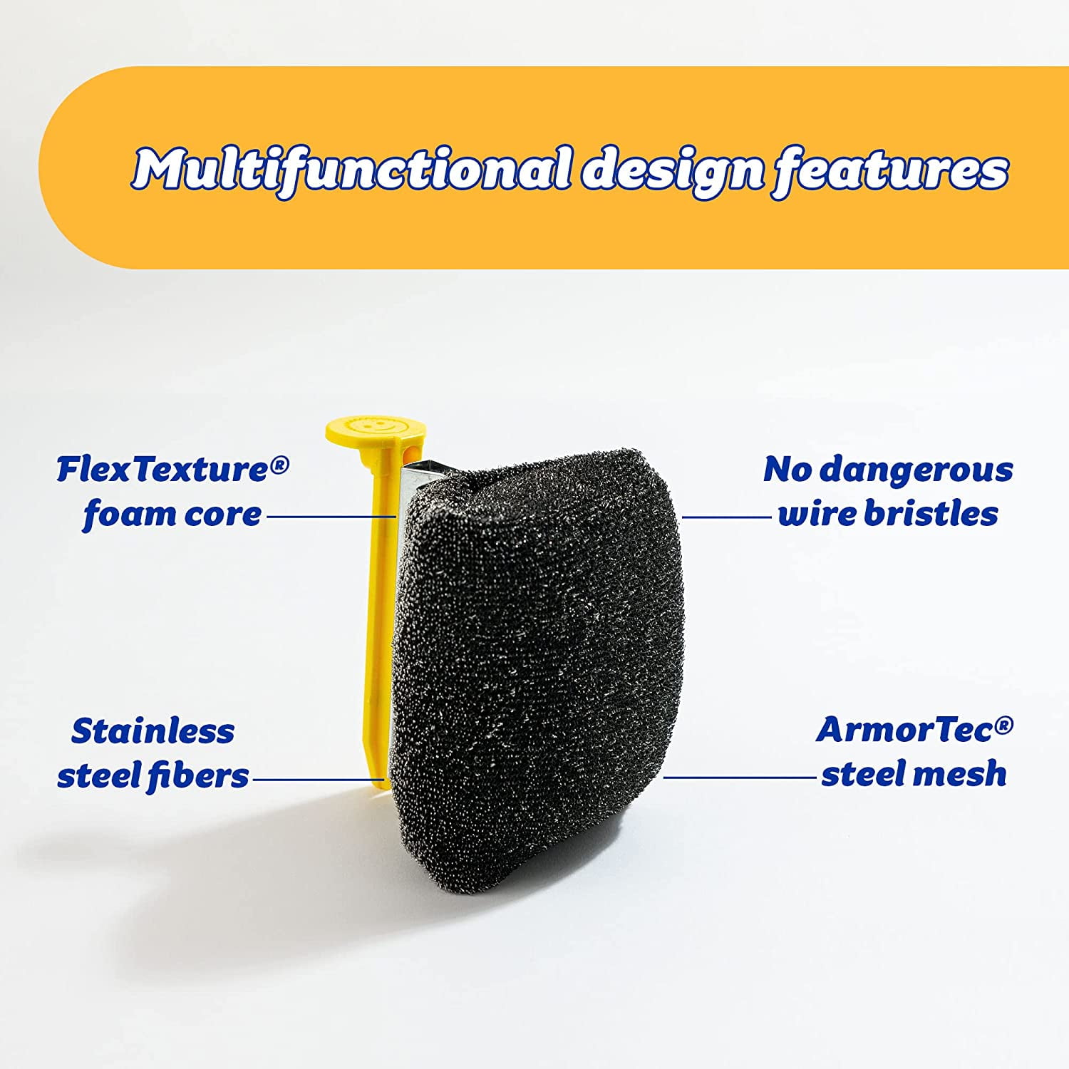 Scrub Daddy BBQ Daddy Bristle Free  Heavy Duty Refill