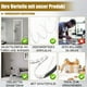 thumbnail image 4 of Matsuzay Diseños versátiles Decoración funcional Letrero de puerta de WC de doble cara Fácil de instalar Elegante efecto 3D Juegos de accesorios de baño, 4 of 6