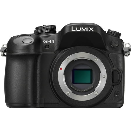 Panasonic Lumix DMC-GH4 16.1 Megapixel Mirrorless Camera with Lens, Black