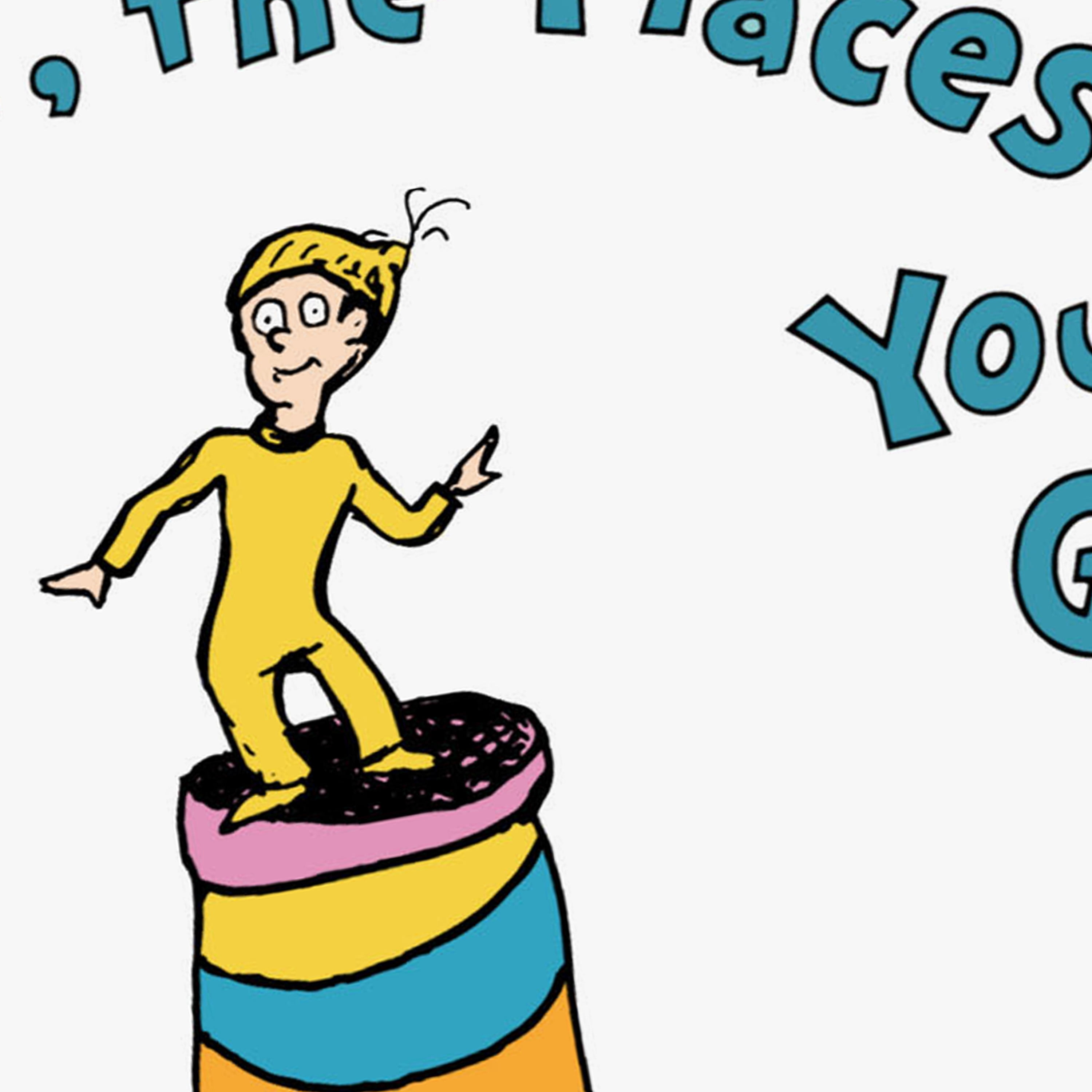 Hallmark Dr. Seuss Money Holder Graduation Greeting Card (Oh, the Places You'll Go)