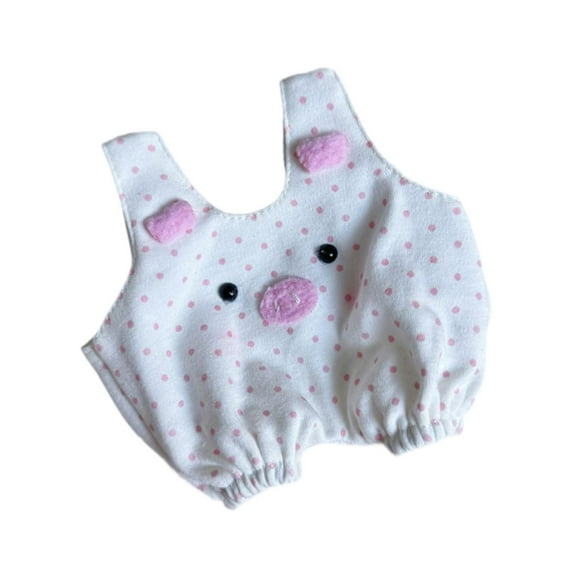 Runquan 8in Dolls Clothes Pig Pattern Pants for Gifts Children's Day Halloween