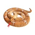 thumbnail image 3 of Muñeco de serpiente gigante de peluche, cómodo y divertido, con forma de serpiente y almohada larga. Amarillo, 3 of 9