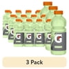 (3 pack) Gatorade Thirst Quencher Lime Cucumber Sports Drinks, 20 fl oz, 8 Count Bottles