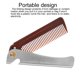 thumbnail image 4 of Peine de barba de acero inoxidable portátil, herramienta plegable para bigote, abridor de botellas, 4 of 8