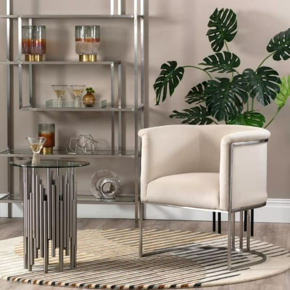 Premium Circular Rug with Linear Pattern made with High Quality New Zealand Wool Best Suites in your Living Area