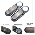 thumbnail image 2 of Riwesomey Paquete de 2 luces traseras de camión IP67, luces de advertencia de señal de giro, luces de remolque, seguridad de conducción, Bombillas para automóviles, 2 of 6