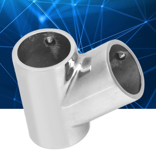 Boats Hand Rail Fitting, Wide Use Boat Tube Connector 60 Durable for Ship for Marine Left,Right