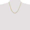 thumbnail image 6 of 14K Yellow Gold 2.5mm Silky Herringbone Chain Necklace, 6 of 8