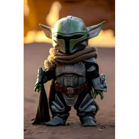 DIY Diamond Art Painting Kits for Adults Full Drill Yoda Baby Gem Art Kits with Crystal Rhinestone Paint with Diamond for Home Wall Decor(12"x16")