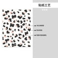 thumbnail image 4 of Crystal Paste 10.4×7.8in Good Viscosity, Bright Color And Eye-Catching Easy To Distinguish For Glass Metal Plastic Simple Cow Print Pattern White Background, Pink And White_2, 4 of 8