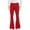 Red, variant on Mens Sweatpants Tall, Men's Relaxed Stretch Vintage Bell Bottom Fit Comfort Flared Retro Leg Flare Pants with Pockets