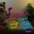 thumbnail image 4 of Handmadetneonsign Coffee And Tea Neon Sign, Coffee Led Sign, Coffee Cup Neon Light, Coffee Shop Decor, Coffee & Tea Wall Art, Coffee Tea Lover Sign 100468, 4 of 4