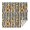 Black White Stripe, variant on Beige Sunflower Butterfly Pattern Square Tablecloth,Waterproof Square Table Cover,Wipeable Spillproof Washable Table Cover for Home Kitchen Party Decor 42"X42"(107x107cm)