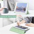 thumbnail image 6 of JETech Case for iPad Mini 5/4 (7.9-Inch 2019/2015 Model) with Pencil Holder, Clear Transparent Back Shell Slim Stand Shockproof Tablet Cover, Auto Wake/Sleep (Matcha Green), 6 of 7