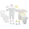 thumbnail image 1 of Bambini Newborn Baby Girls 15 Pc Layette Baby Shower Gift Set, 1 of 3