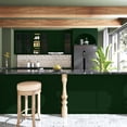 thumbnail image 7 of VIOPVERY Contact Paper 15.7"x393" Solid Green Wallpaper Peel and Stick Wall Paper Waterproof Easily Removable Self-Adhesive Film Wall Covering for Kitchen Countertop and Cabinet Shelf Liner Decorative, 7 of 7