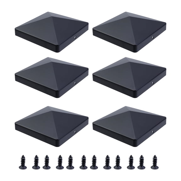 Durability Plastic Fence Post Cap Weatherproofed For Outdoor Fence Protecting