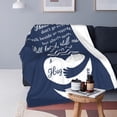thumbnail image 2 of LHSHID Bereavement Gifts Sympathy Gift Blanket Flannel Soft and Comfortable Anti static Bed Sofa Blanket 50x60in, 2 of 5