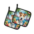 thumbnail image 2 of Fox Terrier Luau Pair of Pot Holders, 2 of 2