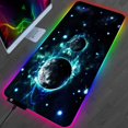 thumbnail image 3 of Alfombrilla de ratón RGB Galaxy Milky Way Kawaii Accesorios para juegos XL Alfombra PC Gamer Completo Computadora Varmilo Teclado Alfombrilla de escritorio Alfombrilla de ratón, 3 of 5
