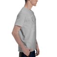 thumbnail image 3 of Father Daughter Friends Fist Bump Men's Basic Short Sleeve T-Shirt Gray Medium, 3 of 5