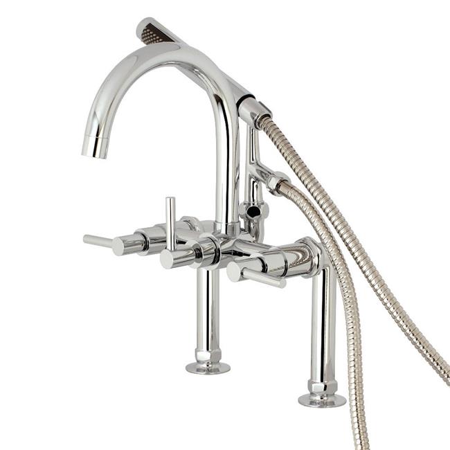 Aqua Vintage Ae8101dl 7 In Concord Deck Mount Clawfoot Tub Faucet
