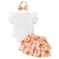 thumbnail image 4 of Gubotare Girl Birthday Outfit Bodysuit Tutu Dress Baby Girl Romper Dress Toddler Solid Color Tulle Skirt Holidays Outfits 0 3 6 9 12 18 24 Months (White,Size 12-18 Months), 4 of 9
