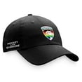 thumbnail image 3 of Men's Fanatics Black Florida Panthers Team Logo Pride Adjustable Hat, 3 of 4