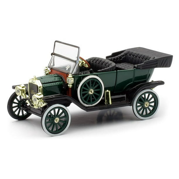  1910 Ford Modelo T, Verde - New Ray SS-55033A - Coche de juguete modelo fundido a escala 1/32 - Walmart.com