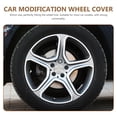 thumbnail image 3 of Shisuyan 4pcs Car Wheel Hub Cap 45mm Car Modification Wheel Cover Aluminum Hub Cover, 3 of 9