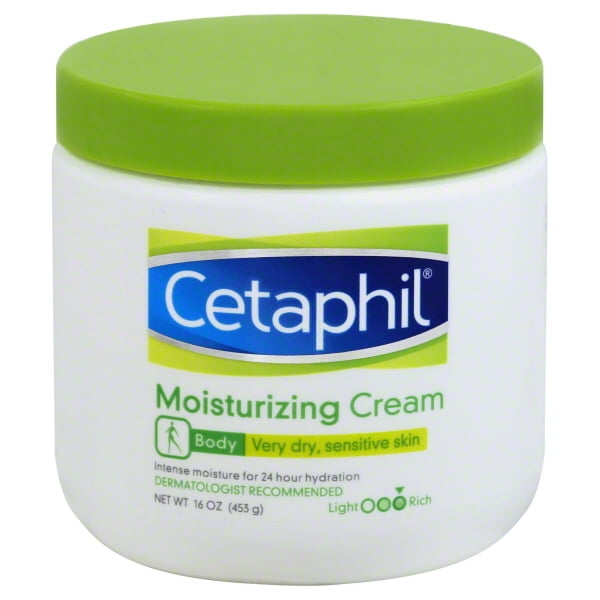 Cetaphil Moisturizing Cream for Very Dry/Sensitive Skin, Fragrance Free