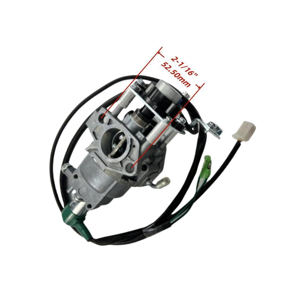 POWER PRODUCTS Carburetor with gaskets and fuel line--Compatible Replacement for PREDATOR Open Frame Inverter Generators 8750W Surge / 7000W Running (SKU# 71340, 59190)