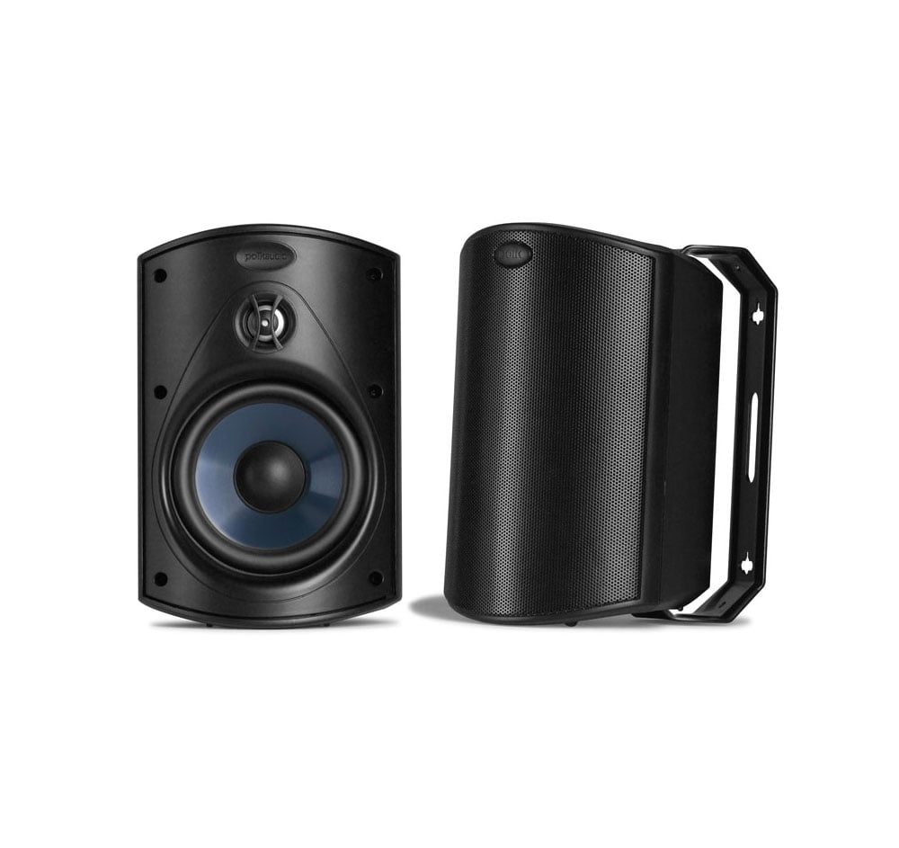 Polk Atrium4 All Weather Outdoor Loudspeaker Black Com