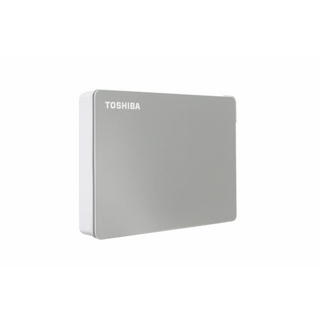 Toshiba Canvio Flex Portable External Hard Drive 4TB Silver