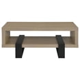 Curated visual reference: Coaster Dinard Engineered Wood Cocktail Coffee Table In Latte Photo Inspiration