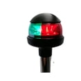 thumbnail image 4 of Marine LED Boat Navigation Pole Lights For Yacht Marine Stern Anchor Plug-in Bi-color Light RedGreen ,High Bright, 4 of 7