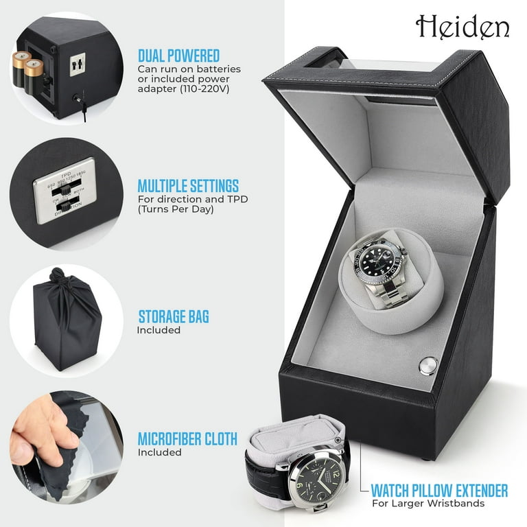 Heiden single watch winder sale