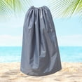 thumbnail image 1 of Refugio de privacidad, tienda de campaña portátil para cambiarse, funda para vestirse, longitud versátil de 130 cm, para modelos de playa, hombres y Gris, 1 of 8