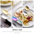 thumbnail image 6 of 6pcs Stainless Steel Sporks Fork Spoons Dual-use Dessert Fork Spoons Home Supplies, 6 of 6