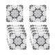 thumbnail image 1 of 10 Pegatinas de Azulejos Strade Fareast Limited Decorativas Retro 15 x 15 cm Estilo C, 1 of 8