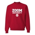 thumbnail image 1 of Adult Zoom University Sweatshirt Crewneck, 1 of 1
