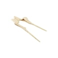 thumbnail image 1 of Vogacara Vajilla para ancianos discapacitados, tenedor a prueba de herrumbre, cuchara, estabilización de antivibración, palillos chinos masajeadores Palillos Vogacara CE013522-04B, 1 of 6